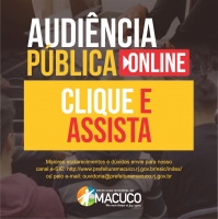 Assista à Audiência Pública Online - 29/09/2021