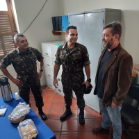 Junta de Serviço Militar recebe Visita de Orientação Técnica 