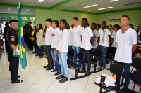 Junta Militar realiza entrega de CDI's aos jovens macuquenses
