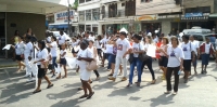 Caminhada da Paz marca combate à violência doméstica em Macuco