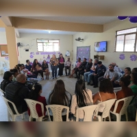 Roda de Conversa ‘Agosto Lilás’ debate a violência contra a mulher