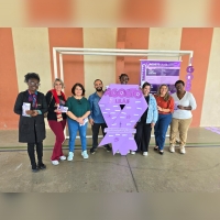 ‘Agosto Lilás’ vai à escola com palestra sobre a Lei Maria da Penha 