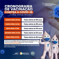 Cronograma de Vacinação 08/06