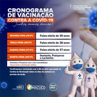 Cronograma de Vacinação 03/07