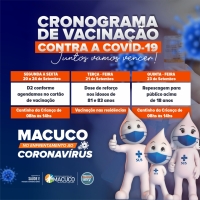 Cronograma de Vacinação 19/09