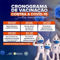 Cronograma de Vacinação 03/10