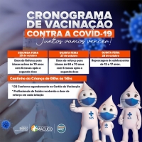Cronograma de Vacinação 24/10