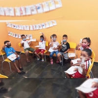 Mais uma escola de Macuco recebe lições de higiene bucal