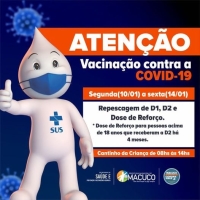 Cronograma de Vacinação 11/01/2022