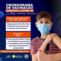 Cronograma de Vacinação 18/01/2022