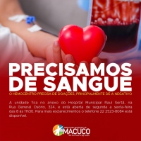 DOAR SANGUE É UM ATO SOLIDÁRIO!