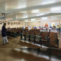 Integração com a comunidade para levar informações de saúde