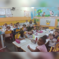 Escola recebe ação da Unidade de Saúde da Volta do Umbigo   