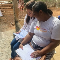 ESF da Barreira faz vistoria nos cartões de vacina em domicílio