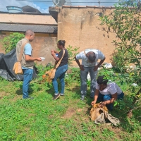 Agentes Intensificam Vistorias em Quintais da Glória Contra a Dengue