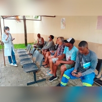 Orientações aos usuários no Dia de Combate à Tuberculose