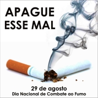 Dia Nacional de Combate ao Fumo é lembrado em Macuco