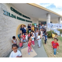 Creche promove mergulho no universo do folclore brasileiro 