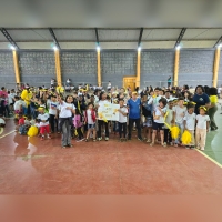 Mais uma verdadeira festa aliando educação e competições esportivas