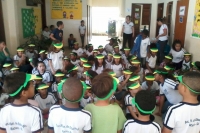 Independência do Brasil toma conta das escolas em Macuco