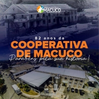 Parabéns pelos 82 anos, Cooperativa de Macuco! 