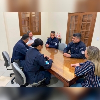 Prefeita recepciona nova comandante do 11° BPM