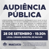 Convite para Audiência Pública do dia 28/09/2023