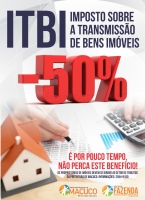 Imposto sobre transmissão de imóveis (ITBI) pode ser pago com desconto de 50% em Macuco