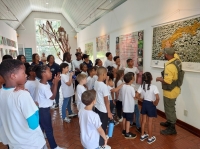 Estudantes na trilha do conhecimento ambiental